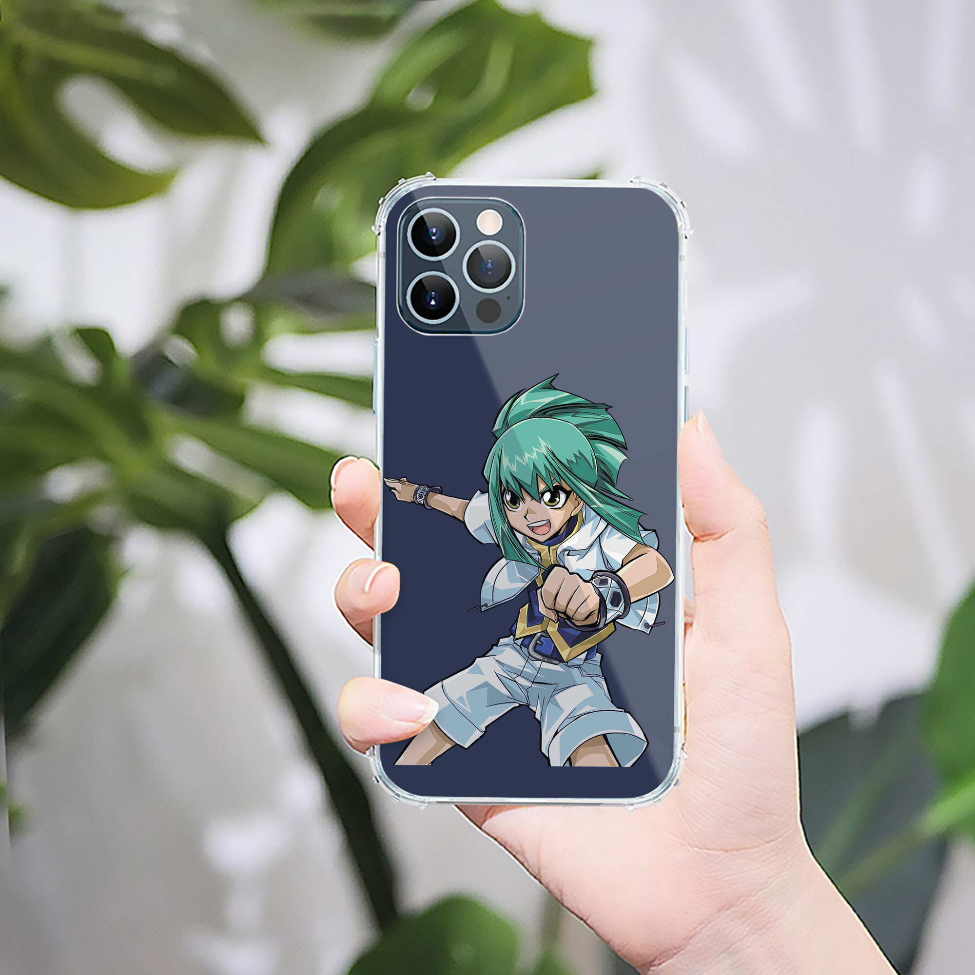 （画像用） 遊☆戯☆王 Yu-Gi-Oh! 【iPhone 12シリーズ対応】透明スマホケース（クリアソフトケース）